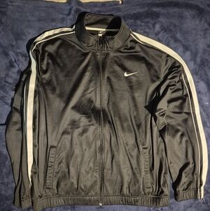 Nike Black and White Men's Jacket